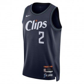 Maillot Basket Homme Los Angeles Clippers Kawhi Leonard 2023-24 Nike City Edition Navy Swingman